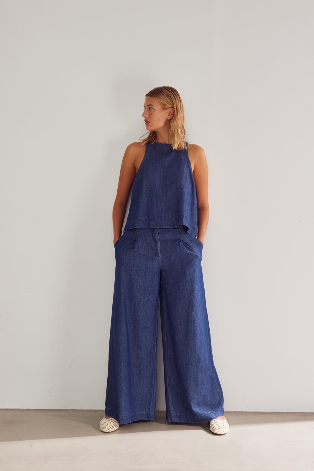 Noella - Kazia Pants 13320001 - 1327 Medium Blue Wash