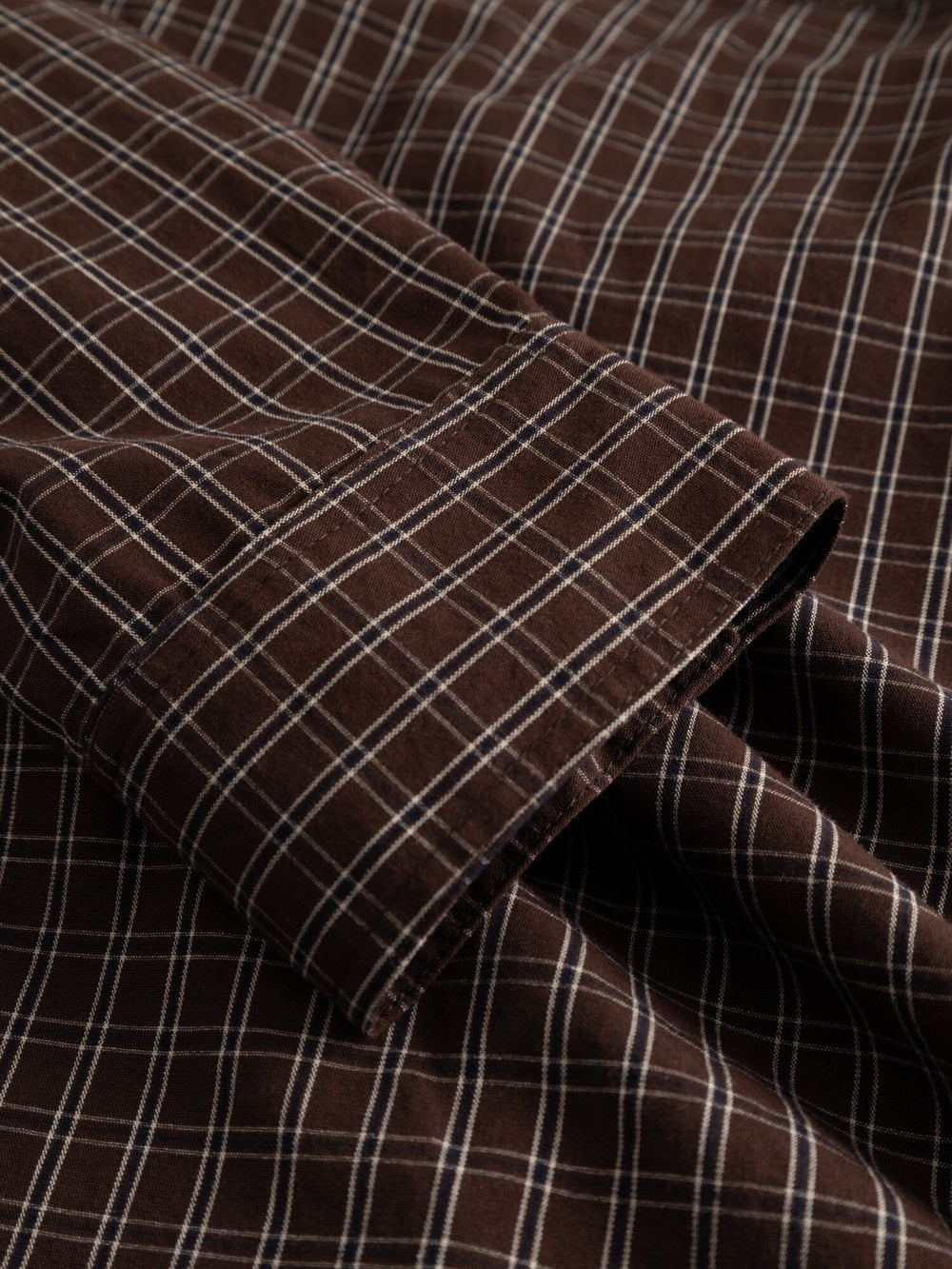 Noella - Kesha Ls Blouse 14520001 - 1408 - Cari Brown Check Bluser 