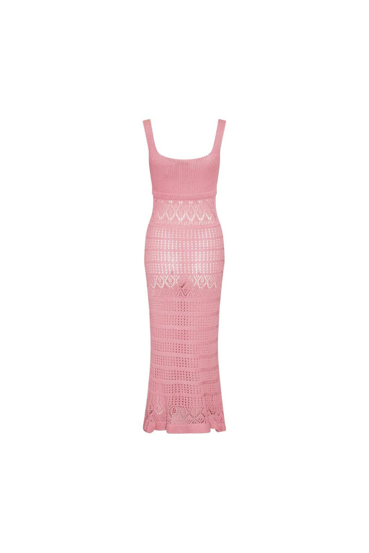 Noella - Lacey Knit Dress 13160001 - 017 Pink
