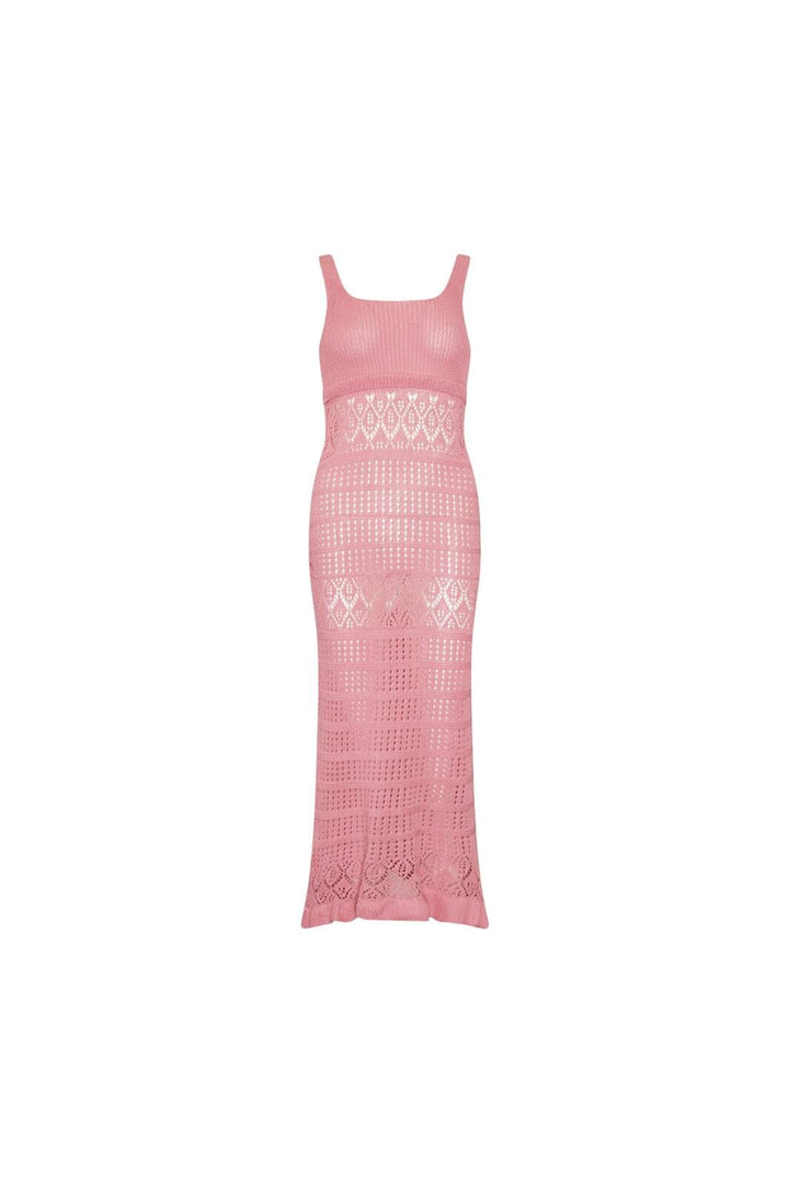 Noella - Lacey Knit Dress 13160001 - 017 Pink