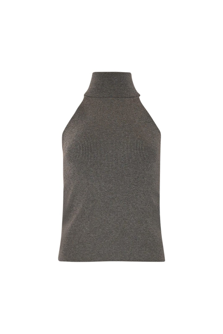 Noella - Lajoia Knit Top 13800004 - 972 - Medium Grey Mel.