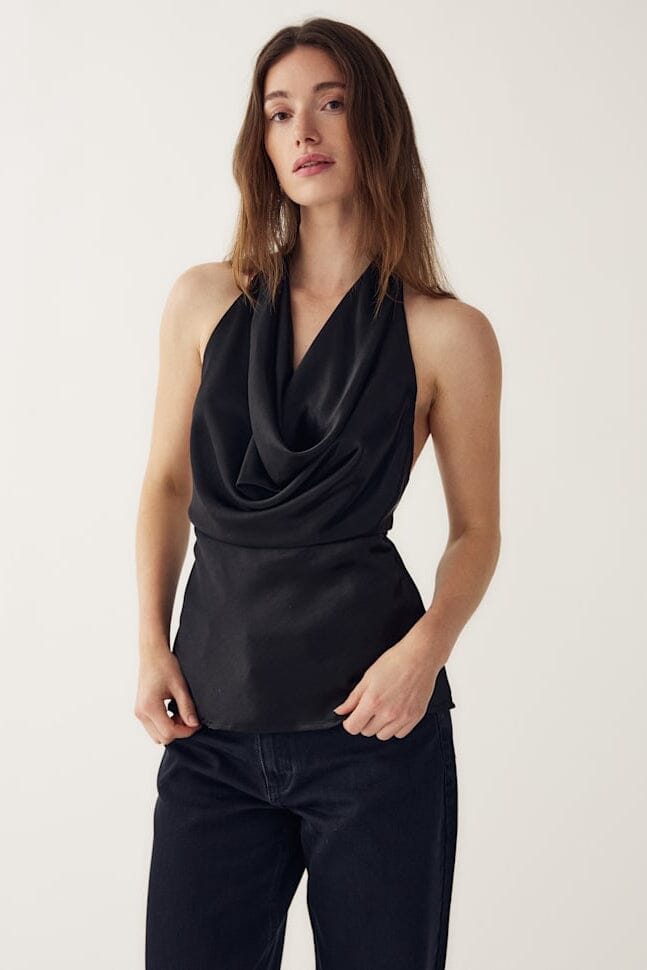 Noella - Lashana Top 14610002 - 004 - Black Toppe 