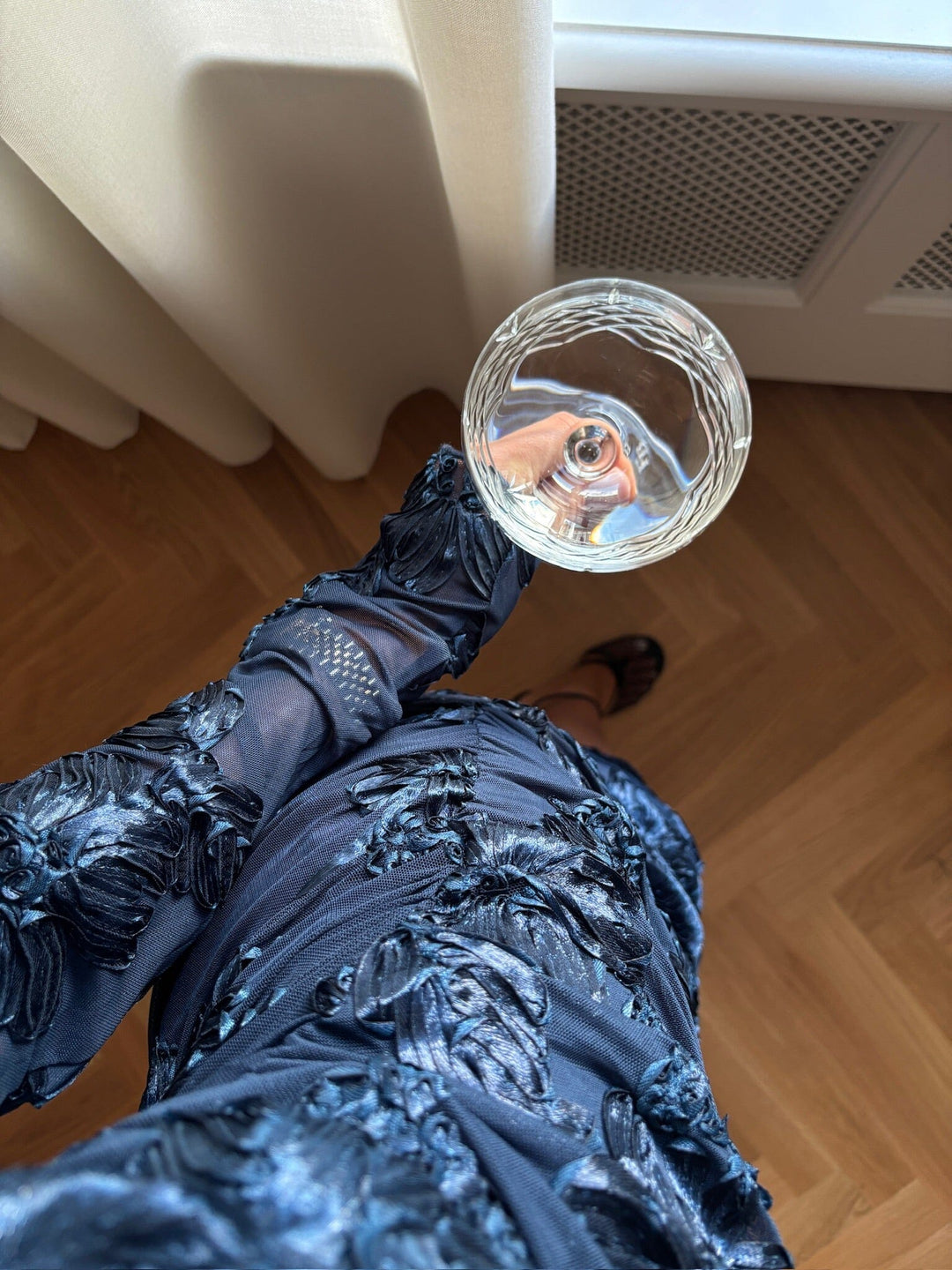 Noella - Lavinia L/S Dress 13500002 - 007 - Navy Kjoler 