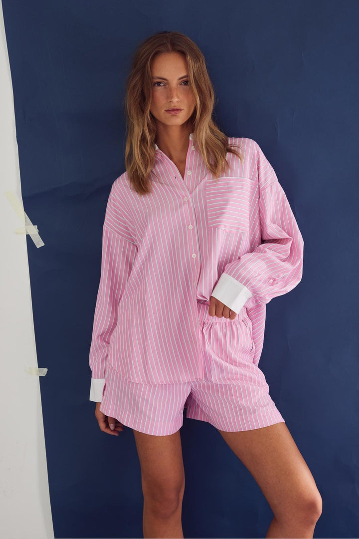 Noella - Lea Shorts 13390001 - 1331 Carsyn Pink Stripe