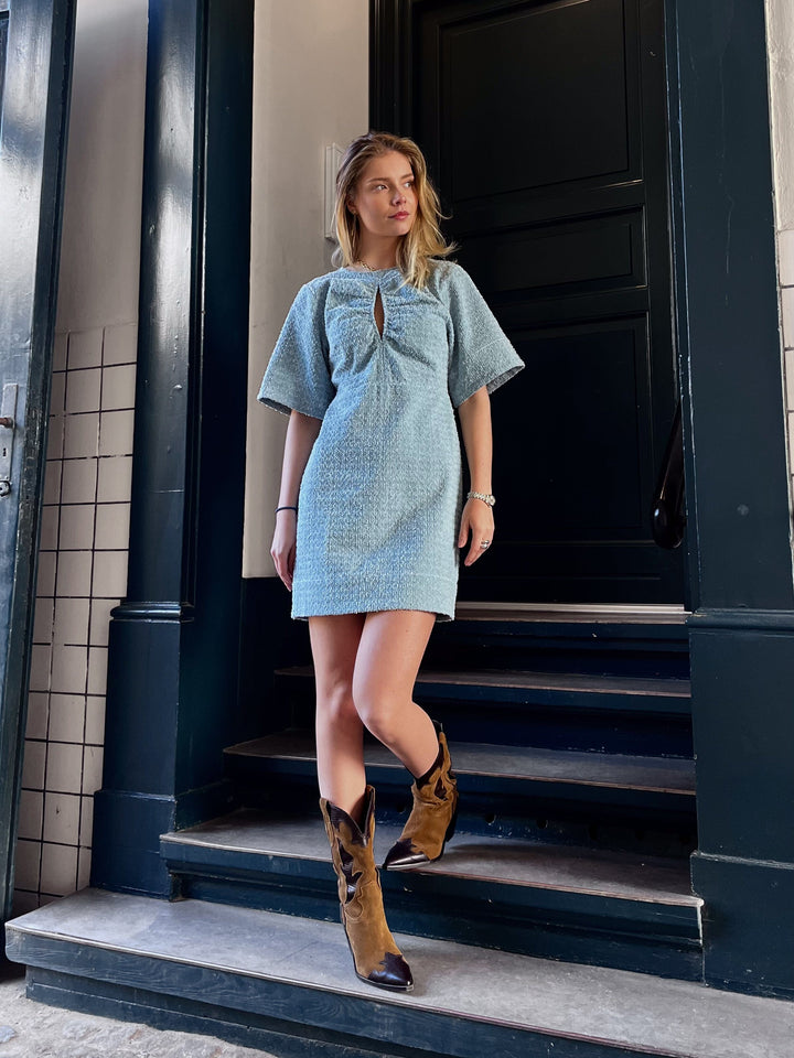 Noella - Lenny Dress 13400001 - 1235 Light Blue Wash Kjoler 