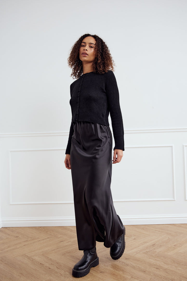 Noella - Leonora Skirt 14050003 - 004 - Black Nederdele 