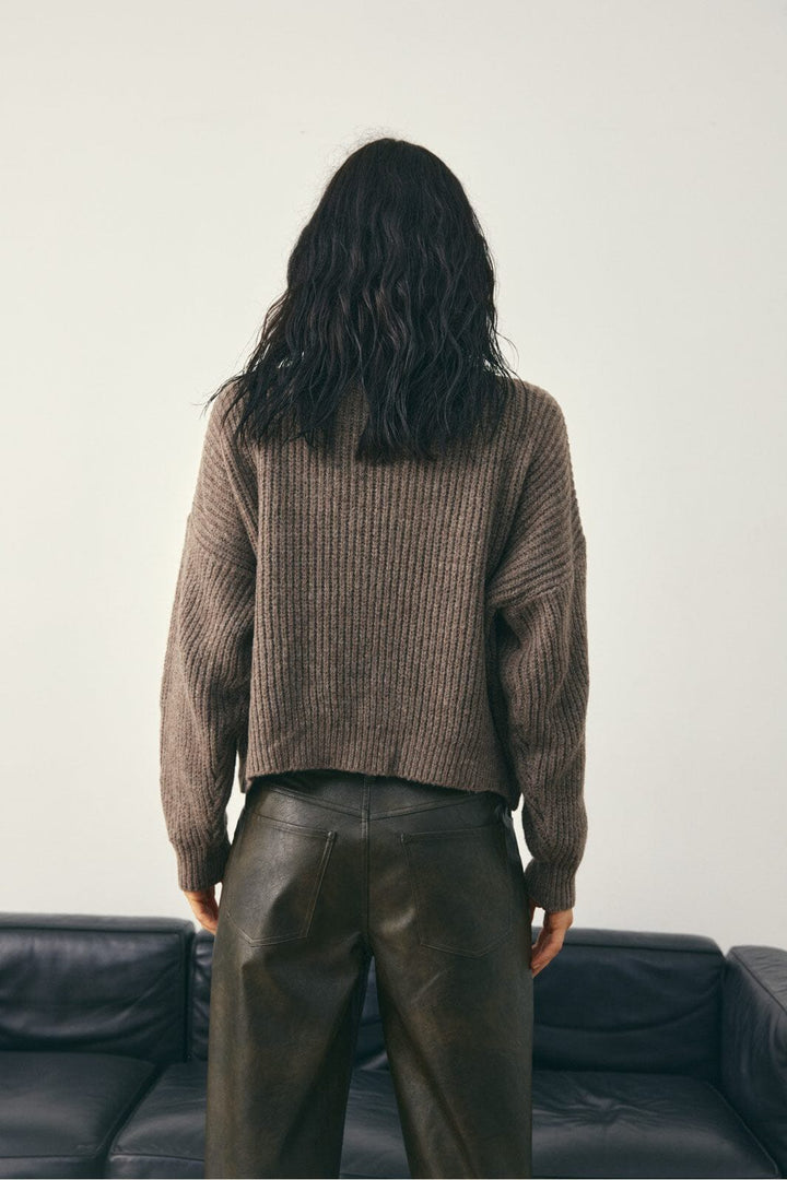 Noella - Lesia Knit 14460001 - 1406 - Timber Wolf Melange