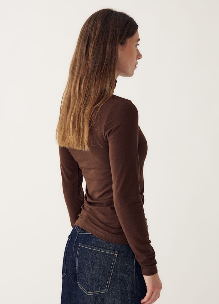 Noella - Libinette Top 14500001 - 674 - Chocolate Bluser 