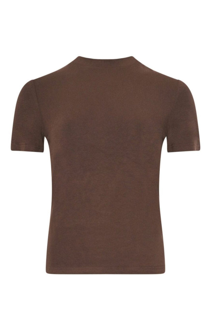 Noella - Lidie Ss Top 14090002 - 674 - Chocolate T-shirts 