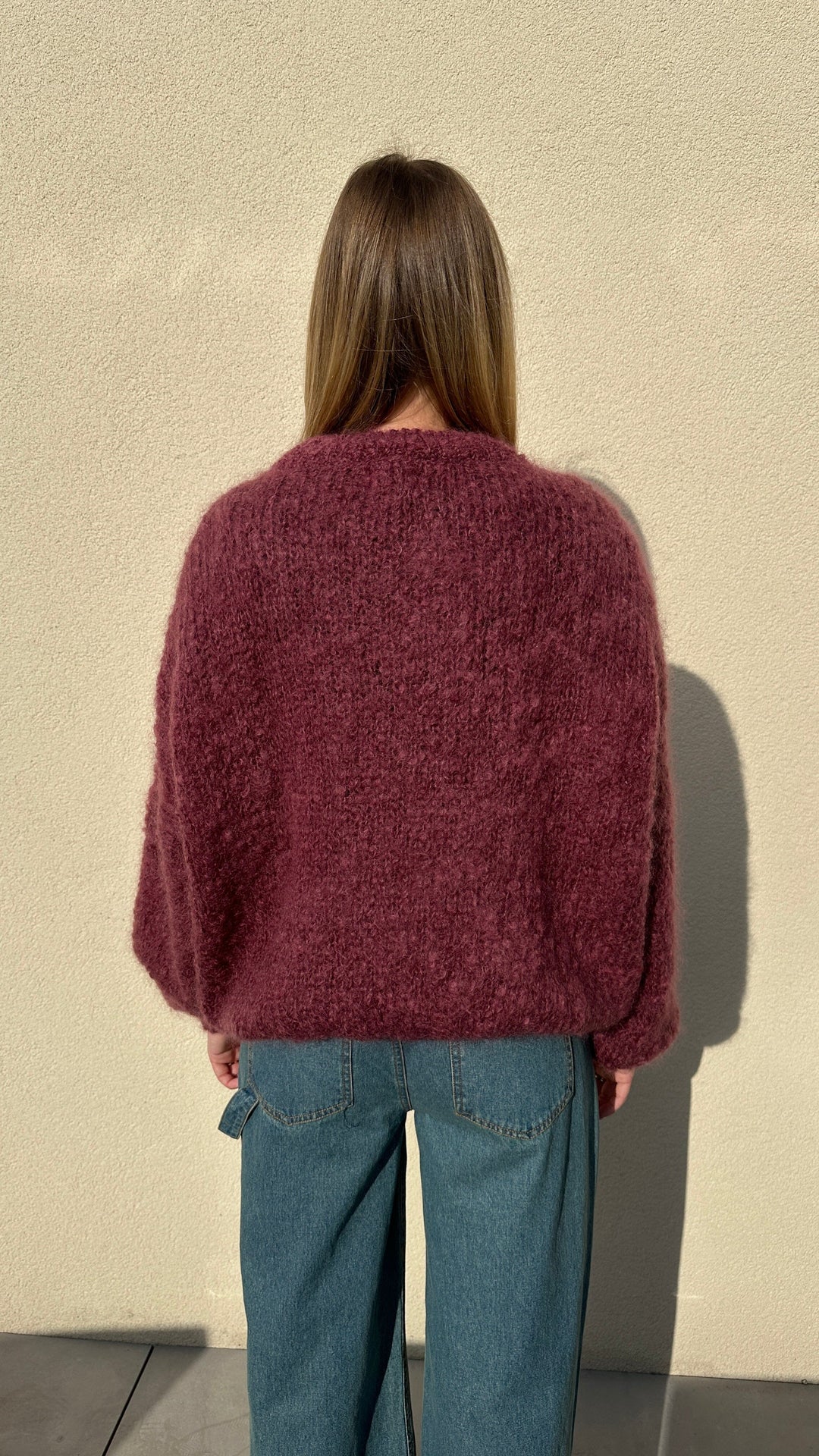 Noella - Linnie Knit 14180001 - 1285 - Rust Strikbluser 