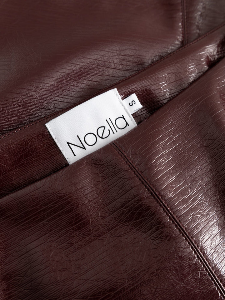 Noella - Lovetta Sh Skirt 14650002 - 1355 - Dusty Mahogany Nederdele 