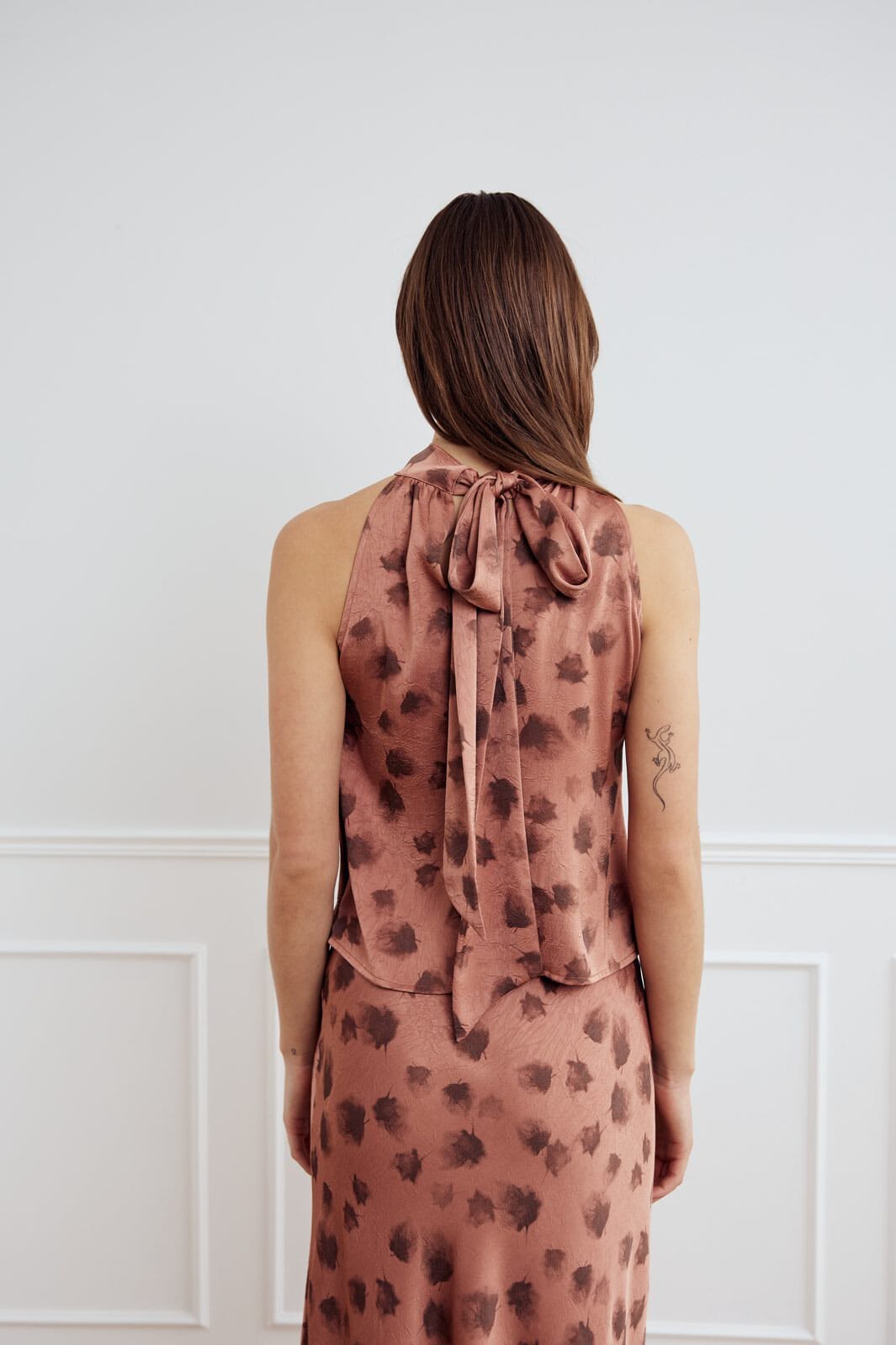 Noella - Lucinda Blouse 13890001 - 1366 - Cosette Rust Print