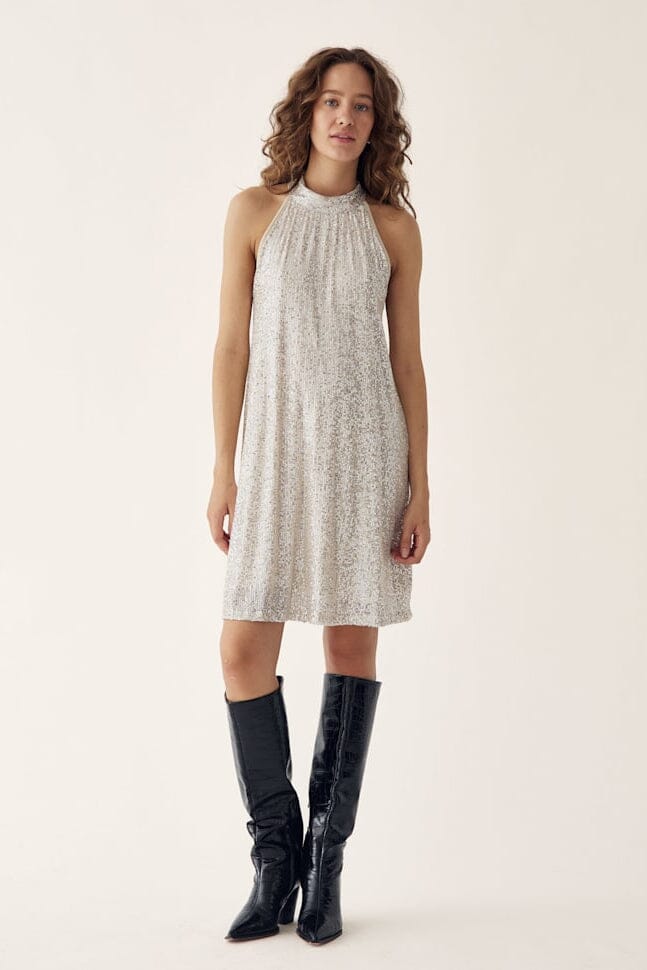 Noella - Luvena Dress 14320002 - 766 - Silver Kjoler 