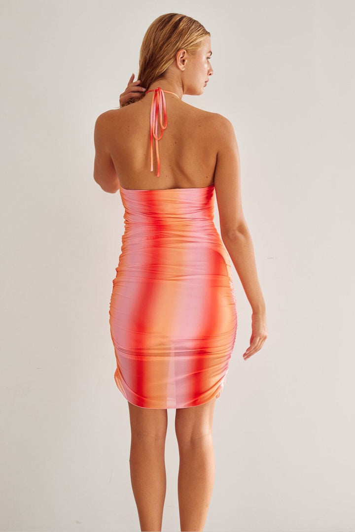Noella - Luz Dress 13480003 - 1338 - Chiara Sunset Print