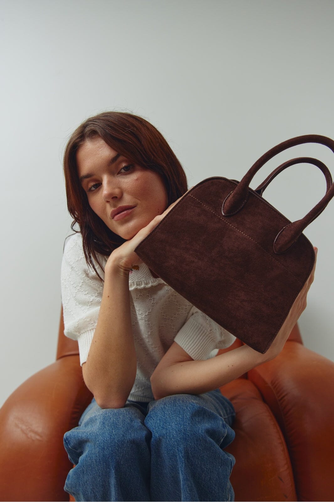 Noella - Memphis Bag Real Suede 15470001 - 173 - Coffee