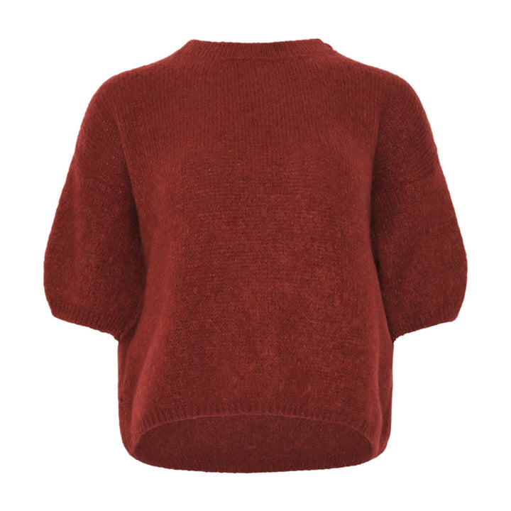 Noella - Mimi Knit Jumper 12366001 - 1355 - Dusty Mahogany Strikbluser 