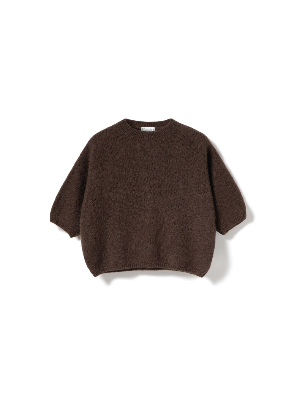 Noella - Mimi Knit Jumper - 548 Dark Brown Strikbluser 