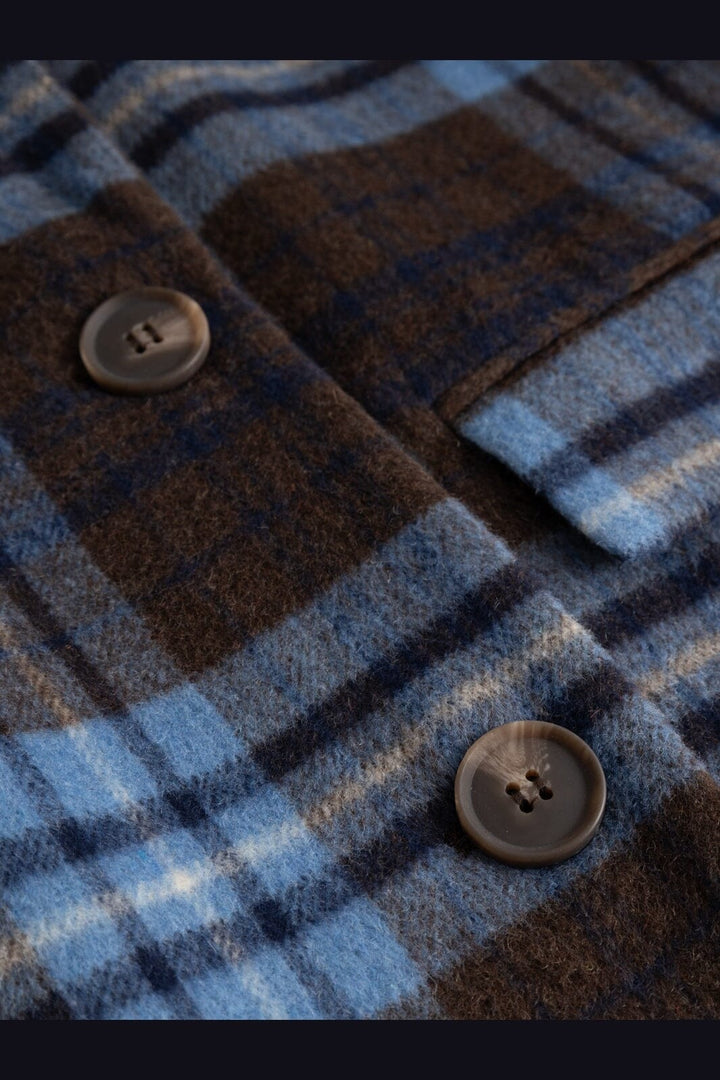 Noella - N-Jaci Coat 16110001 - 1484 - Daliyah Blue Check