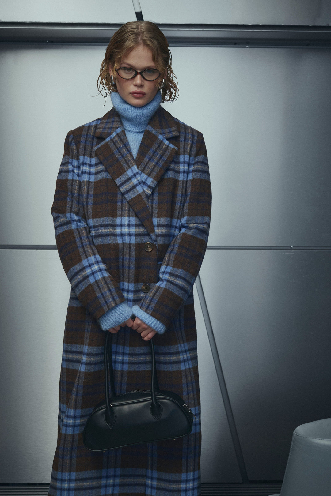 Noella - N-Jaci Coat 16110001 - 1484 - Daliyah Blue Check Jakker 