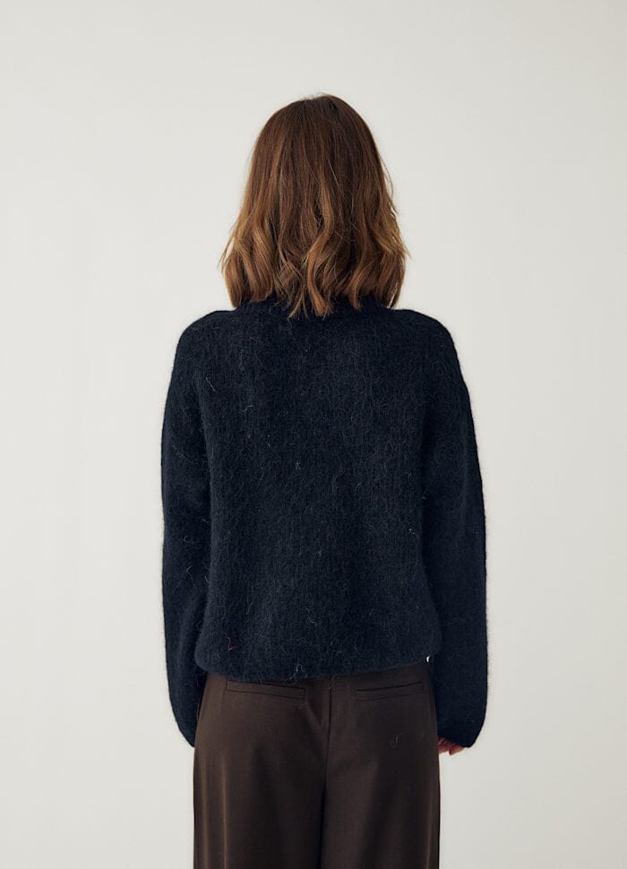 Noella - N-Kae Knit Cardigan 15950001 - 004 - Black Cardigans 