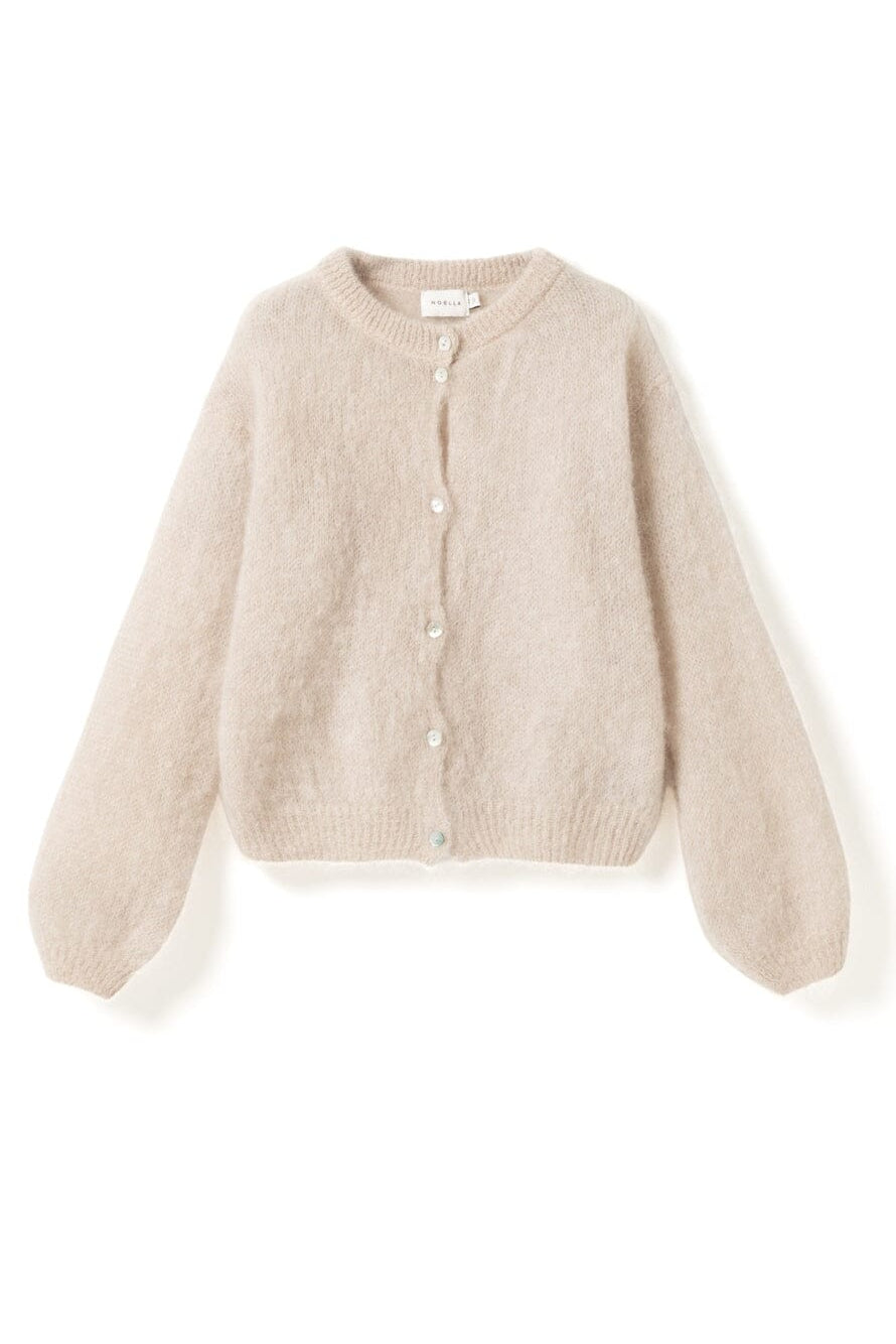 Noella - N-Kae Mohair Cardigan 15250003 - 1206 - Oyster