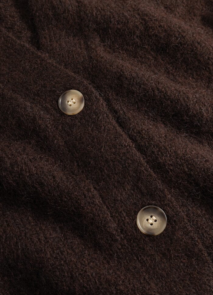 Noella - N-Laiana Knit Cardigan 16100001 - 674 - Chocolate Cardigans 