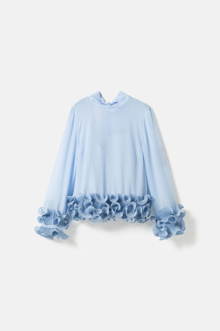 Noella - N-Latanietta Blouse 14510002 - 387 - Sky Blue