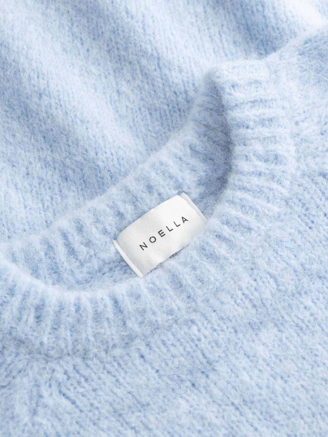 Noella - N-Latora Knit 15950002 - 016 - Light Blue Strikbluser 