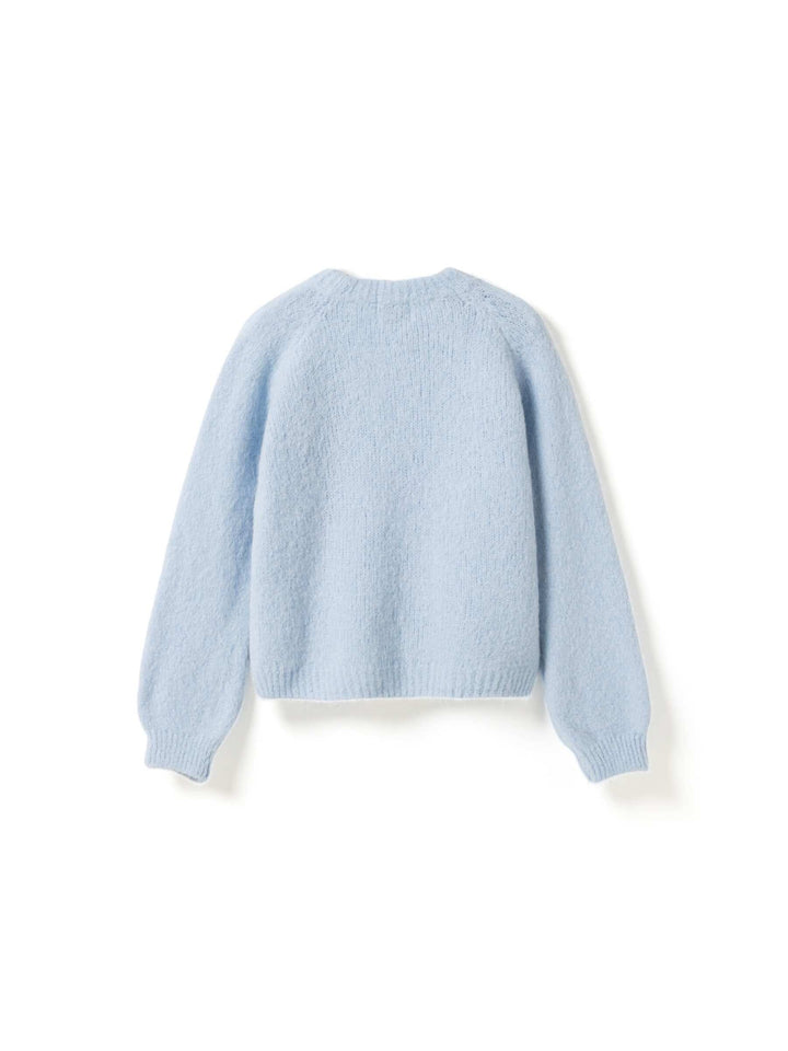 Noella - N-Latora Knit 15950002 - 016 - Light Blue Strikbluser 