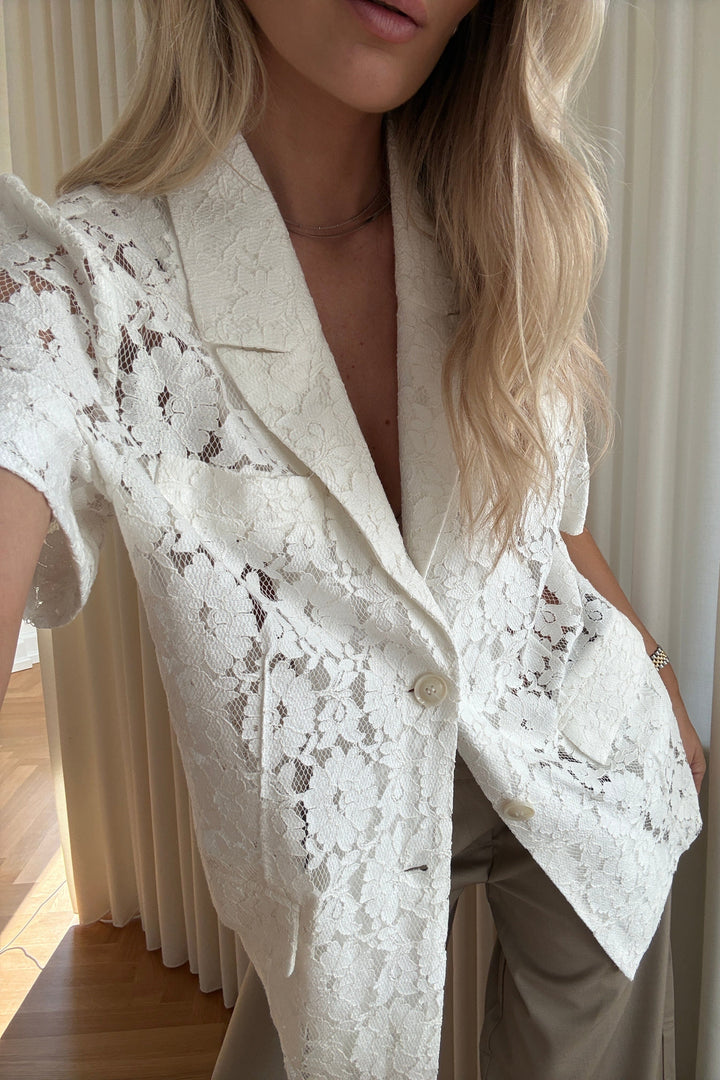 Noella - N-Leanne Blazer 15090002 - 974 - Ivory Blazere 