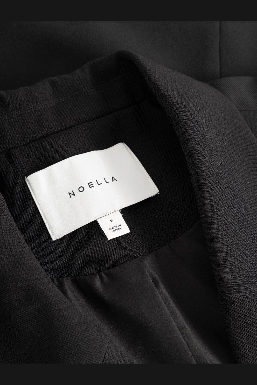 Noella - N-Leanne Crop Blazer 13860006 - 004 - Black