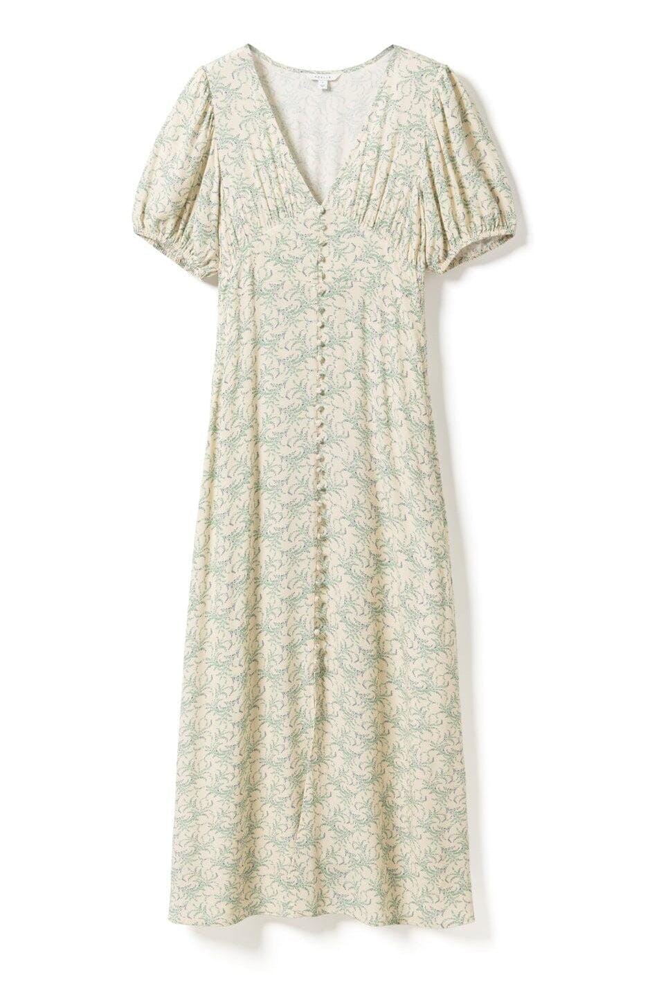 Noella - N-Lilith Ss Maxi Dress 15630001 - 1450 - Dolley Yellow Print