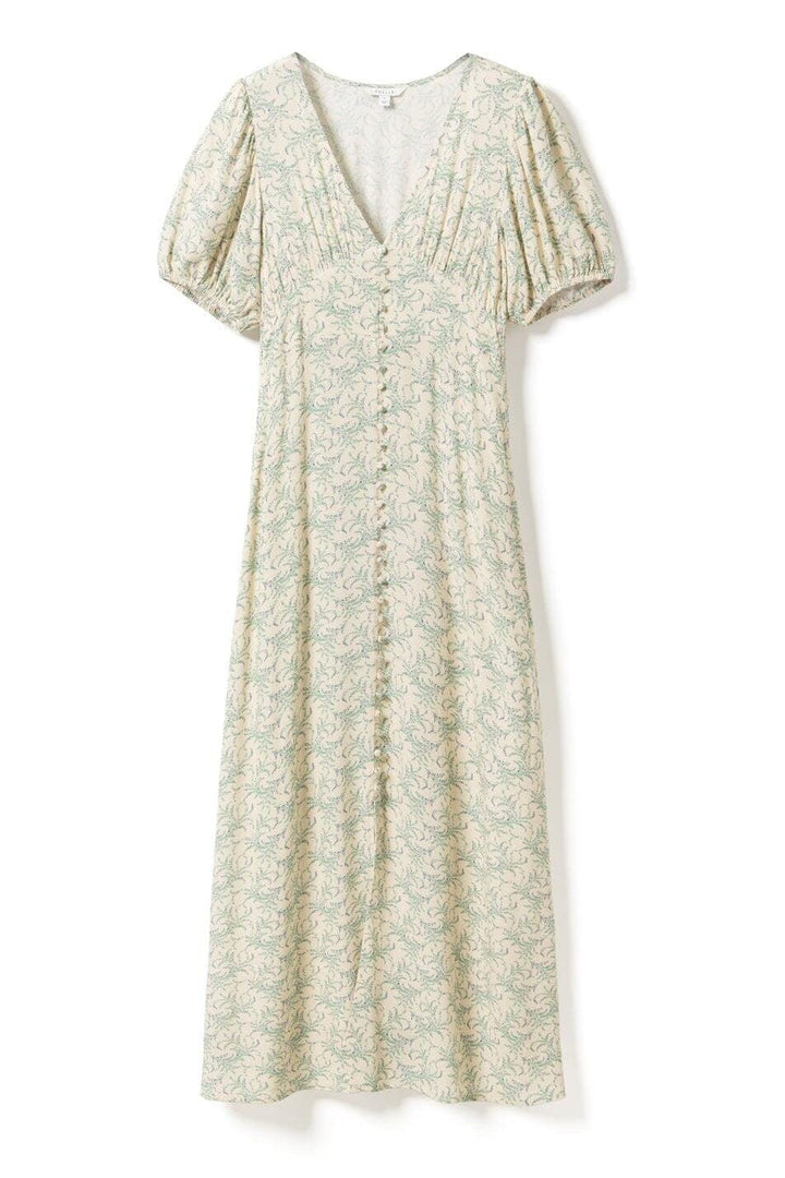 Noella - N-Lilith Ss Maxi Dress 15630001 - 1450 - Dolley Yellow Print