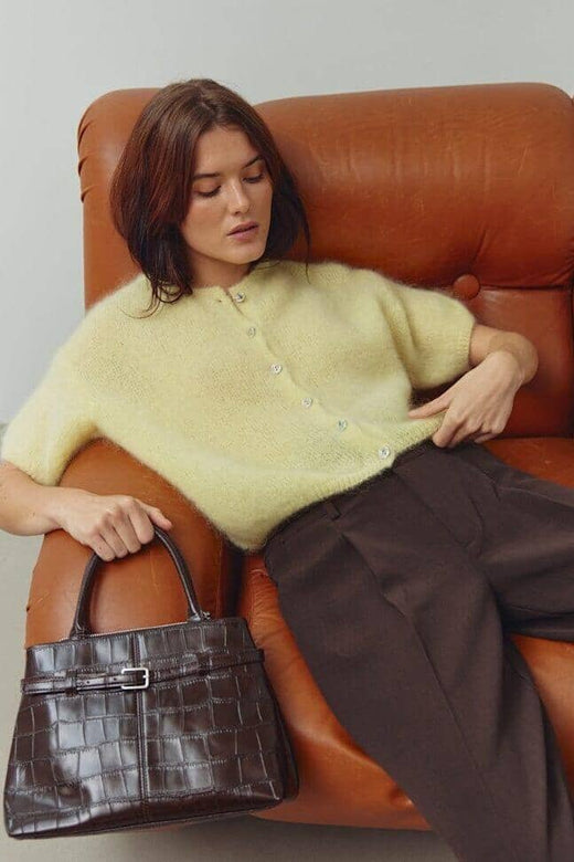 Noella - N-Lorell Knit Cardigan 15250001 - 260 - Light Yellow Cardigans 