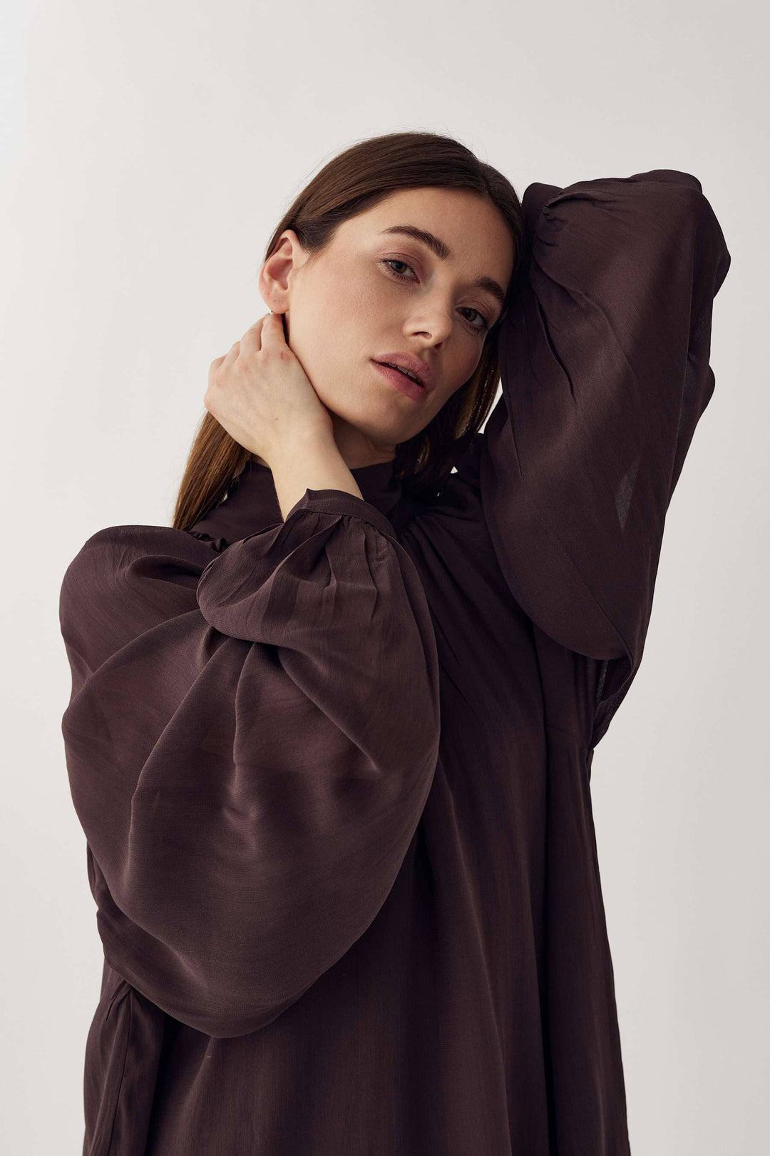 Noella - N-Lorenia Dress 14230003 - 674 - Chocolate Kjoler 