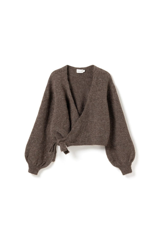 Noella - N-Maelee Knit Cardigan 16310001 - 1356 - Timber Brown Melange