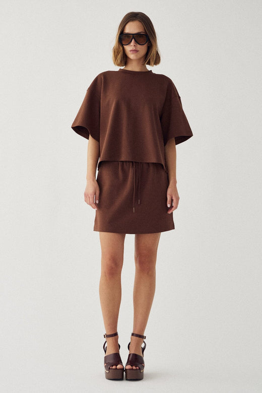 Noella - N-Maple T-Shirt 14940003 - 1465 - Clay T-shirts 