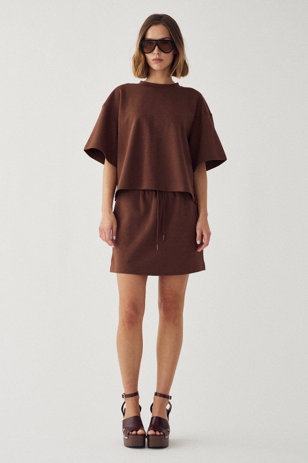 Noella - N-Maple T-Shirt 14940003 - 1465 - Clay T-shirts 