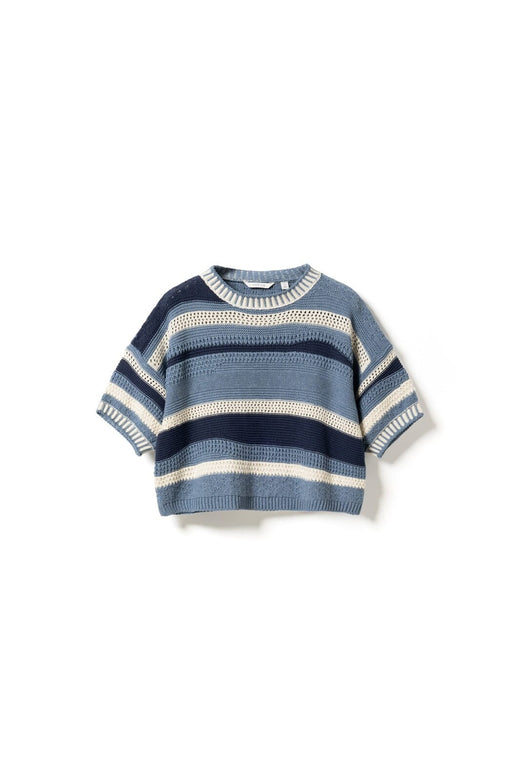 Noella - N-Marian Knit 15880001 - 1467 - Daya Blue Stripe