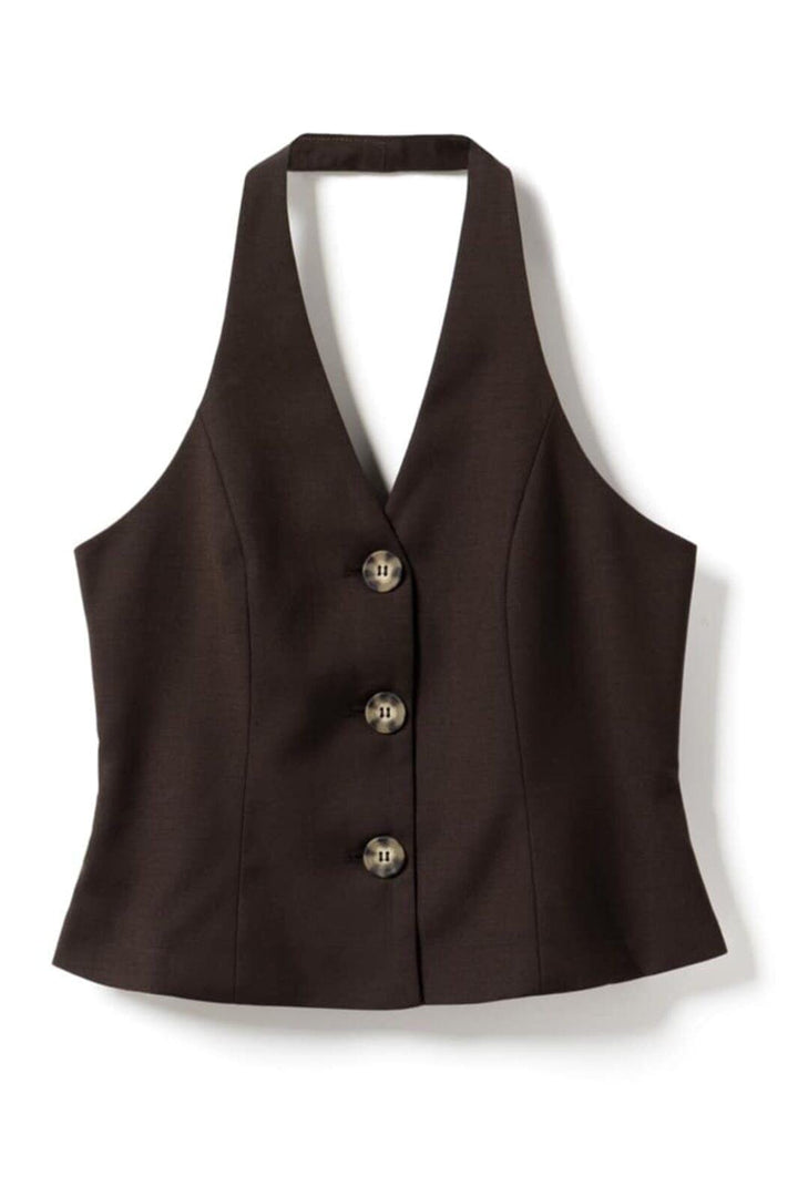 Noella - N-Martina Vest 12700034 - 674 - Chocolate Veste 