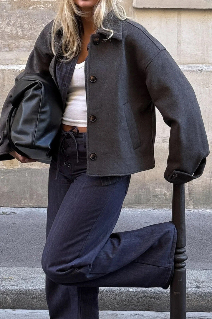 Noella - N-Maze Jacket 16220002 - 1286 - Chocolate Melange Jakker 