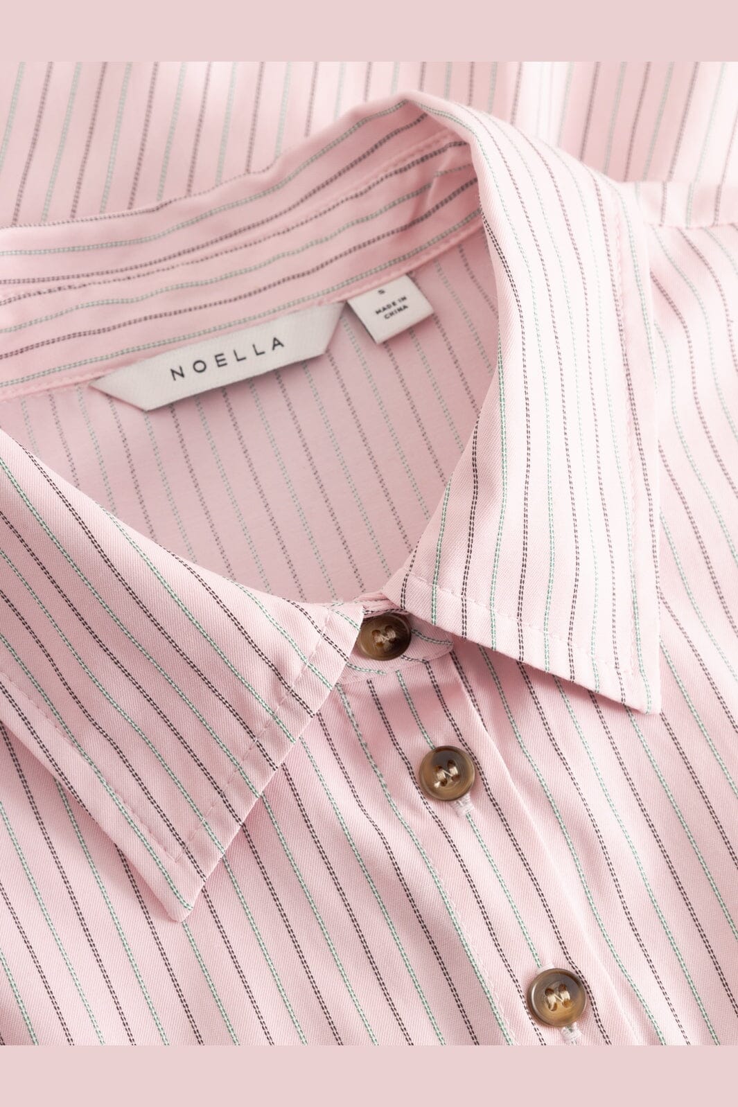 Noella - N-Mikayla Blouse 15360001 - 1440 - Donnie Blush Stripe