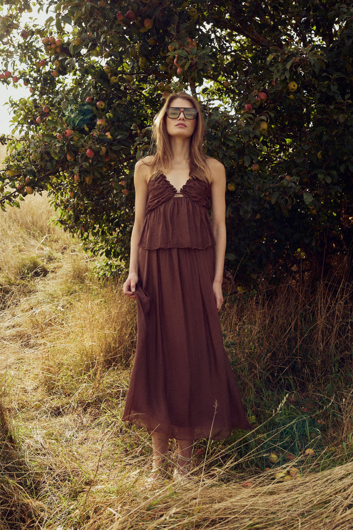 Noella - N-Moira Top 15650003 - 674 - Chocolate Toppe 