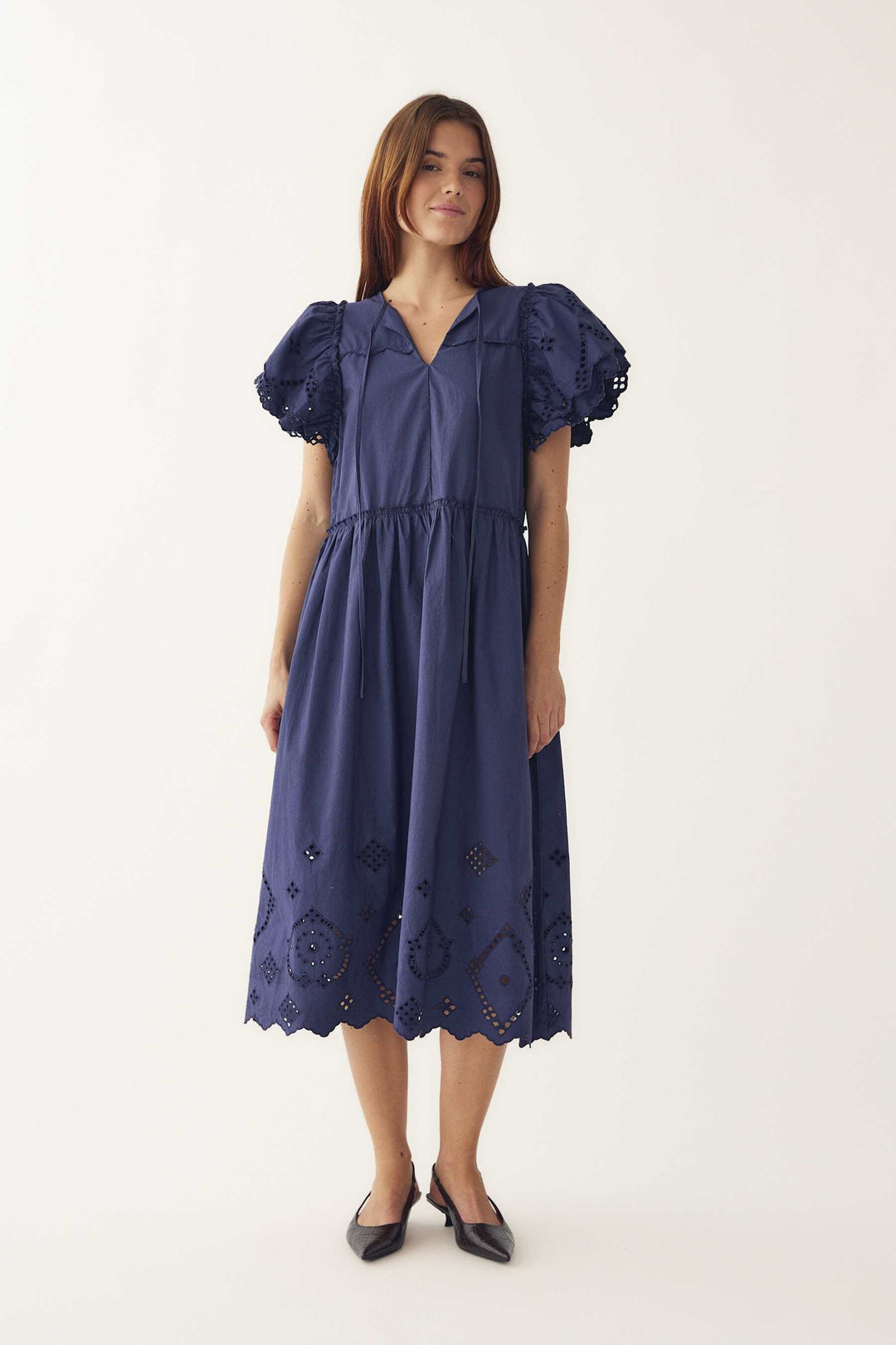 Noella - N-Monica Dress 15070001 - 1004 - Dusty Blue Kjoler 