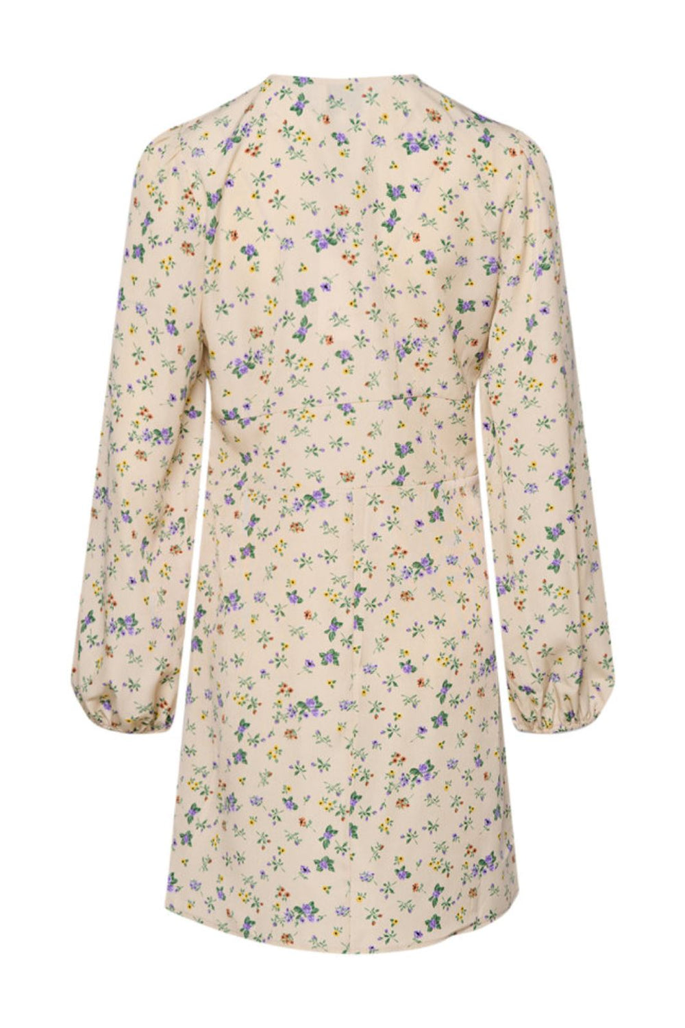 Noella - Paris Patty Short Dress - White Flower Kjoler 