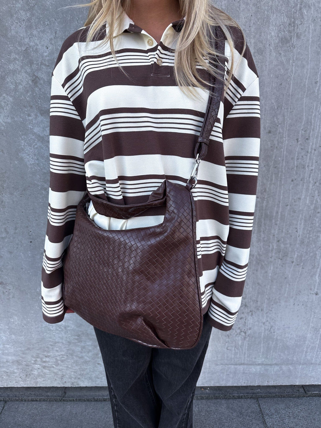 Noella - Peony Hobo Bag 1040001 - 548 Dark Brown Tasker 