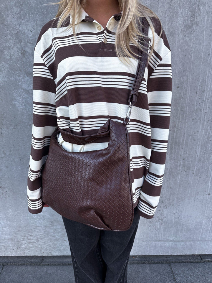 Noella - Peony Hobo Bag 1040001 - 548 Dark Brown Tasker 