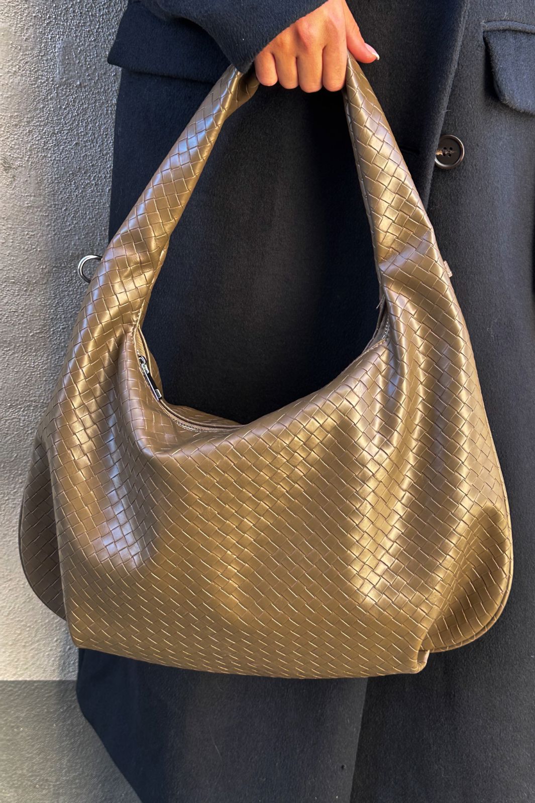 Noella - Peony Hobo Bag 1040001 - 645 Dark Olive Tasker 
