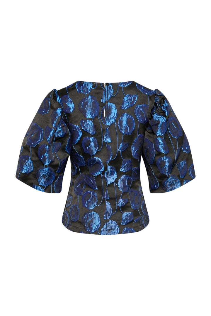 Noella - Pina Blouse - Electric Blue Mix 