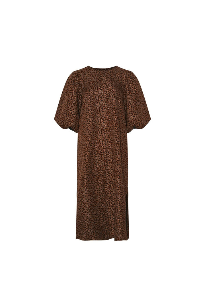 Noella - Reno Pastis Long Dress 12440016 - 674 - Chocolate